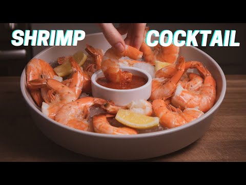 Peel and Eat Shrimp Cocktail  Shell on Poached Shrimp