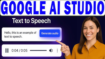 How To GENERATE Text To Speech In Google AI Studio (FREE AI VOICE GENERATOR TUTORIAL)