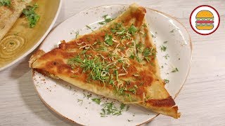 Ёка - ленивое хачапури за 5 минут. Вкусный завтрак из лаваша с сыром. Ёка - ленивое хачапури за 5 минут. Вкусный завтрак из лаваша с сыром.