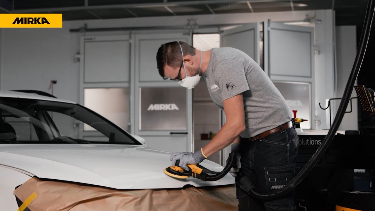 Sanding and polishing cars with Mirka YouTube