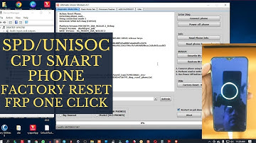 SPD Unisoc cpu factory reset frp done by umt tool one click