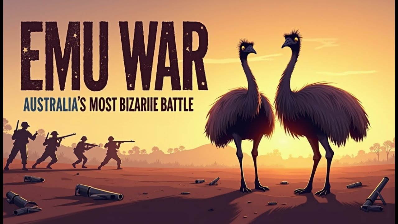 What REALLY Caused the GREAT Emu War of 1932 - YouTube