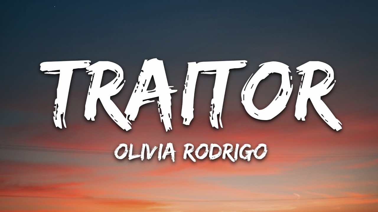 𝐓𝐫𝐚𝐢𝐭𝐨𝐫 - 𝒪𝓁𝒾𝓋𝒾𝒶 ℛℴ𝒹𝓇𝒾ℊℴ #musicvibeslyrics #spotifyso, Traitor Olivia Rodrigo