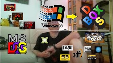 Windows98 With 3D Hardware Acceleration On DOSBox-X Running 3DMark99, Hexen, Heretic, Doom