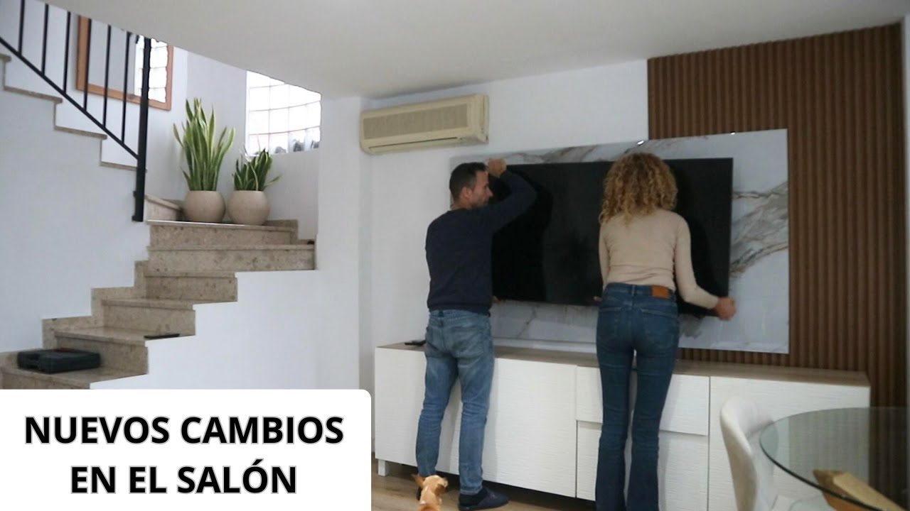 Cambios en Salón  NUEVO PANEL DECORATIVO
