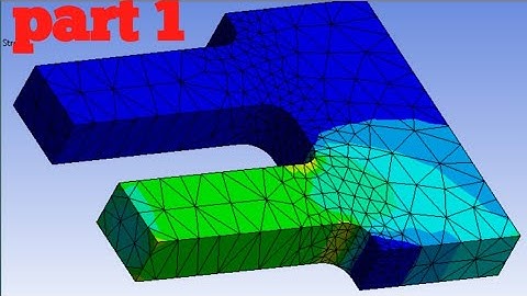 linear material analysis in ansys workbench
