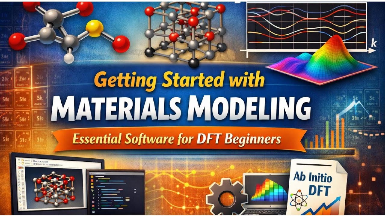 Materials chemistry and engineering | softwares to get started with modeling