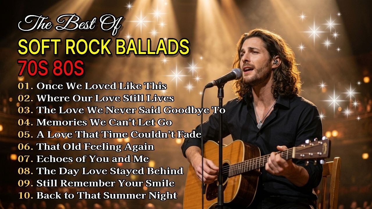 💕 Most Beautiful 70s & 80s Love Songs | Soft Rock Ballads | Timeless ...