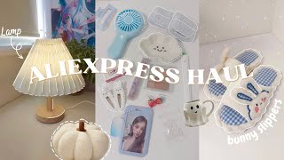 AESTHETIC ALIEXPRESS HAUL 🛒 | [ cute & useful items ] make up, organizers, decorations and more!