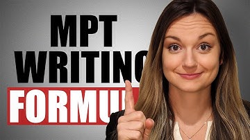 Best Multistate Performance Test Structure - Tips for MPT Bar Exam