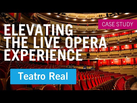 Teatro Real: Elevating the Live Opera Experience - video from Lawo
