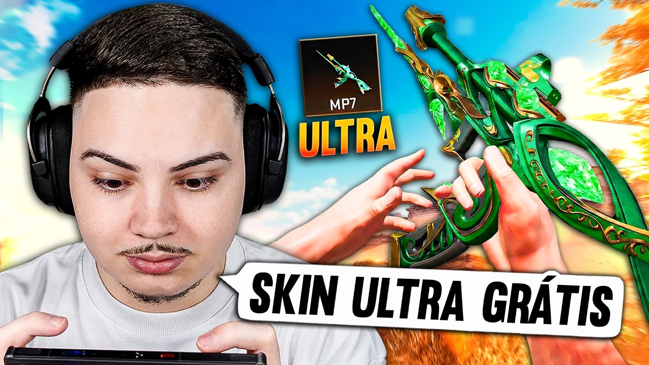 *MP7 ULTRA* GRÁTIS do Novo Evento do BLOOD STRIKE 🔥 (Mp7 - Brilho Verdejante)
