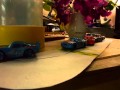 Toy cars stop motion animation test