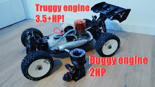 Nitro RC Buggy gets BIG Engine & How To Install a Nitro Engine