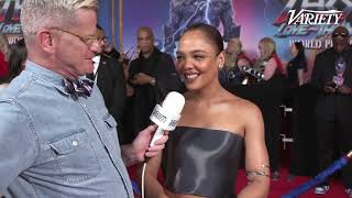 Tessa Thompson on Working with Natalie Portman and Dreams of a Wakanda/Valkyrie Crossover