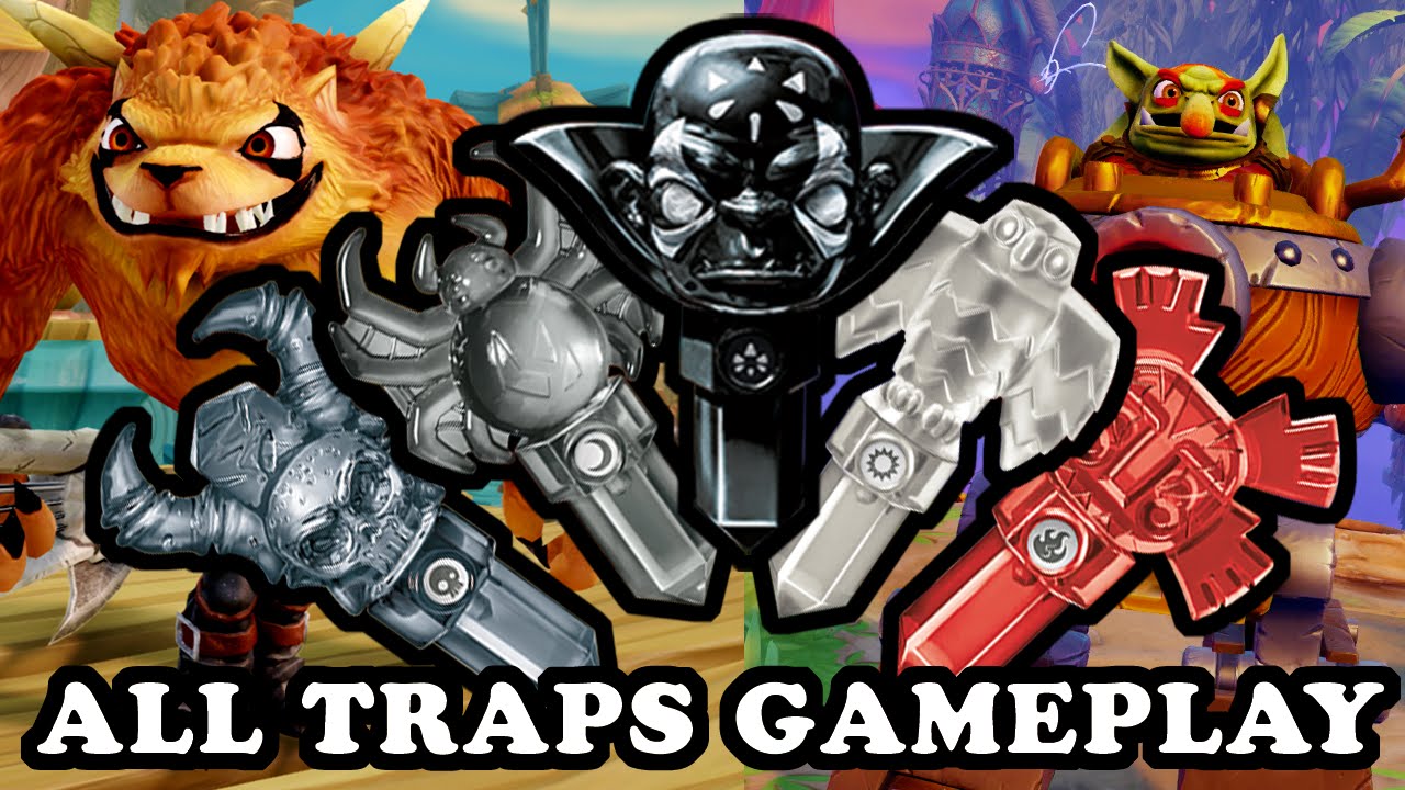Skylanders Superchargers All Traps + Ultimate Kaos Trap GAMEPLAY YouTube