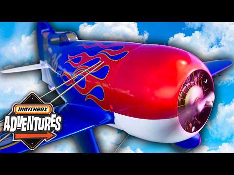 ✈️ Um Piloto Novato Se Perde na Tempestade! | Matchbox Adventures
