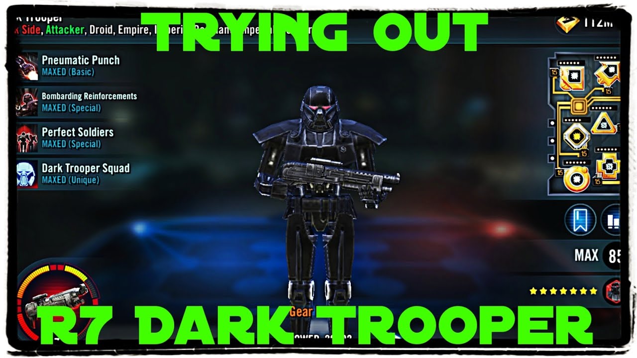 Imps w/ Dark Trooper vs SEE/Nest || Star Wars Galaxy of Heroes SWGOH