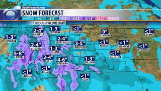 Another round of snow