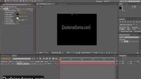 Tutorial - Text Effects Gradient in Adobe After Effects CS4, CS3
