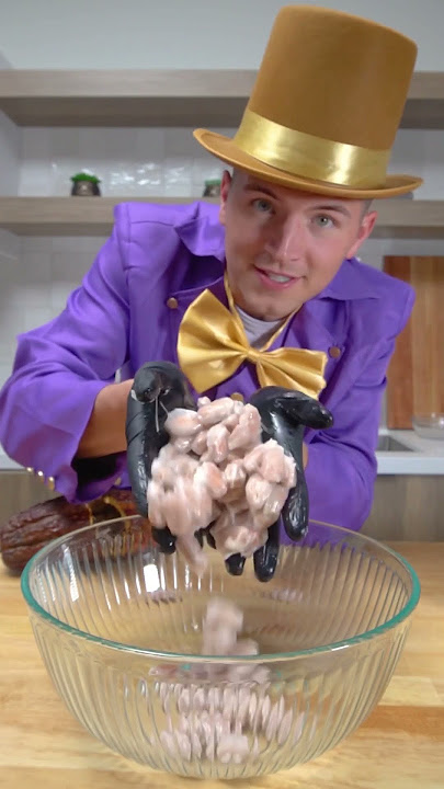 Making chocolate with @NickDiGiovanni #shorts #chocolate #easyrecipe