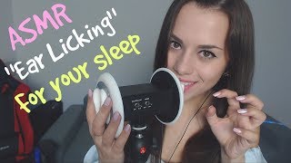 ASMR | Ear Licking for your sleep | ASMR HoneyGirl