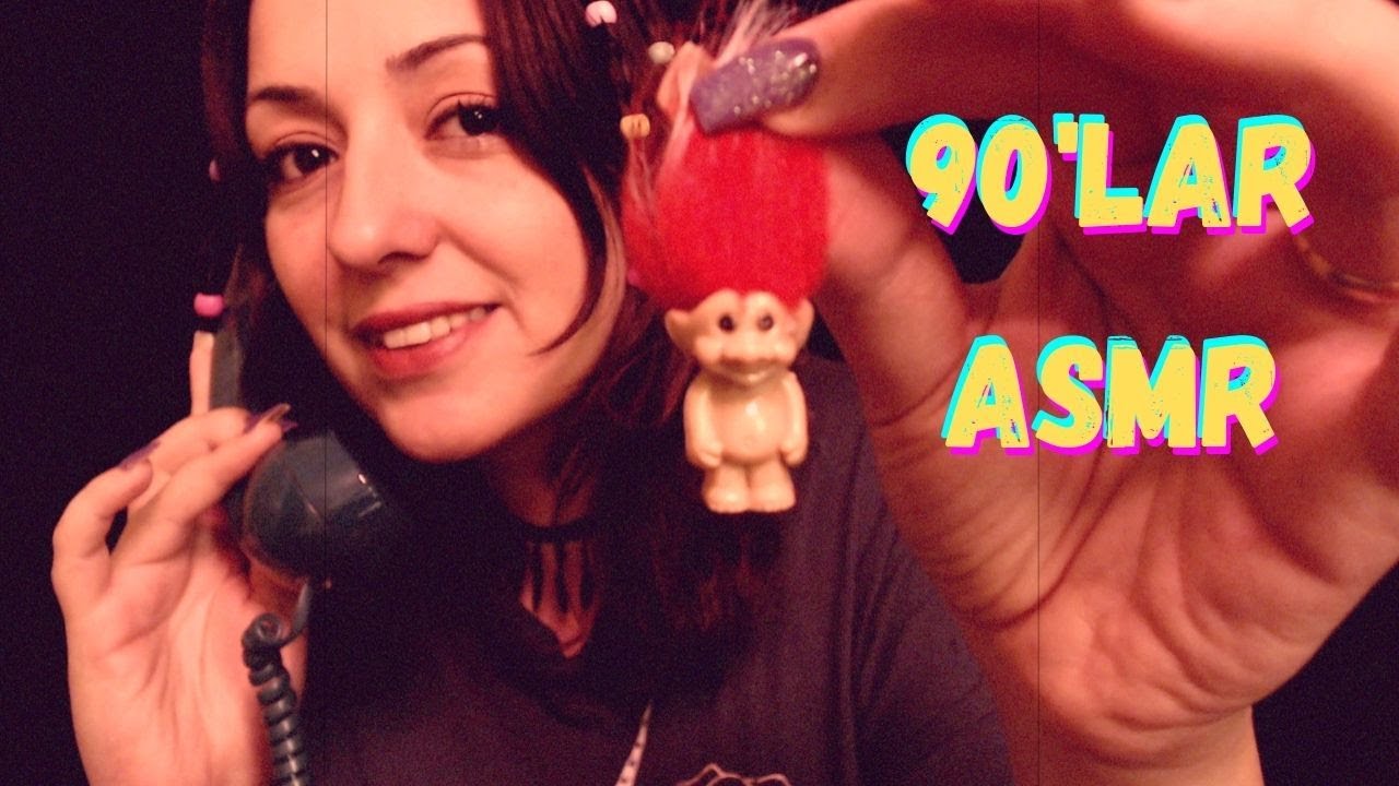 ASMR | 90'lar ROLEPLAY | Arkadaşın Yatıya Geliyor | Triggerlar | ASMR Türkçe