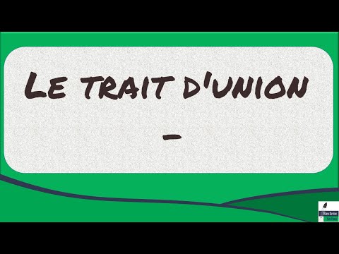 Vidéo: Le départ est-il composé d'un trait d'union ?