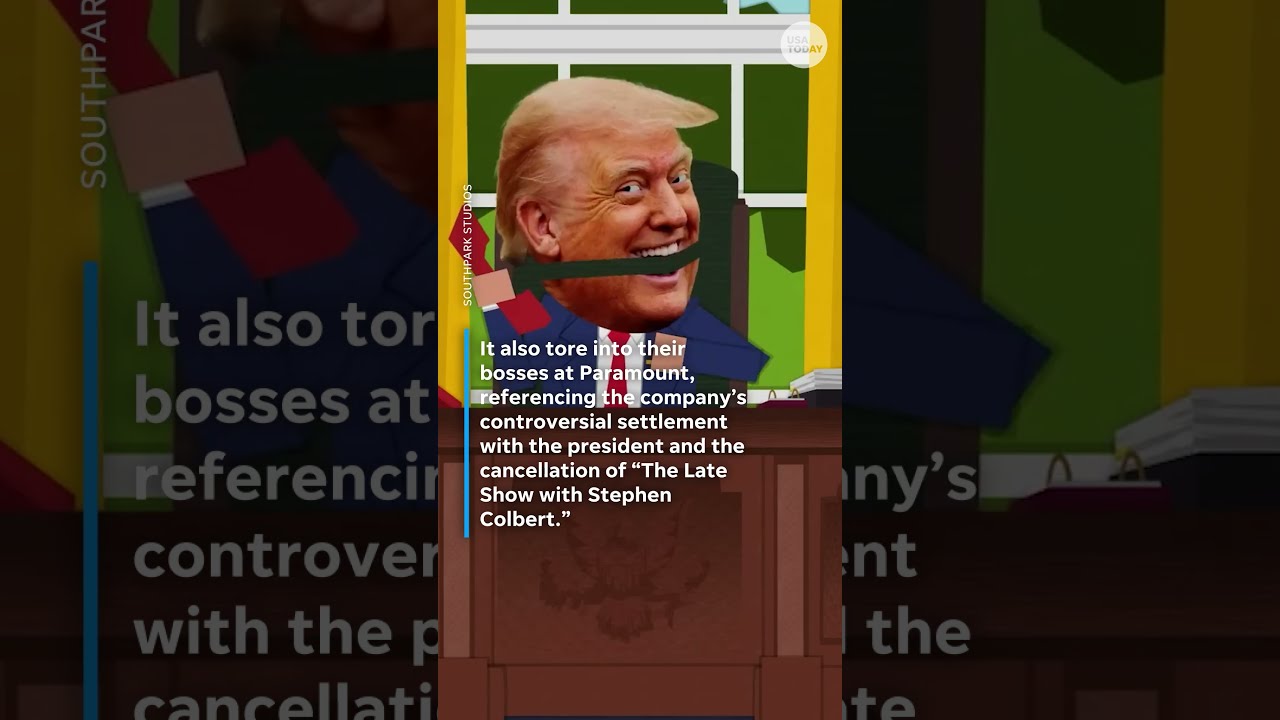 White House Reacts To South Park S Trump Satan Episode Shorts