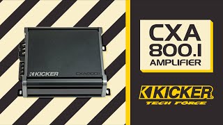 Why the Kicker CXA800.1?