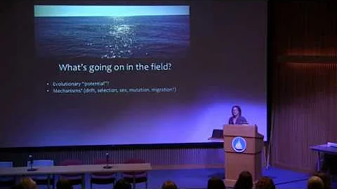 What goes around comes around: Connectivity and microevolution in the plankton T. Rynearson, URI