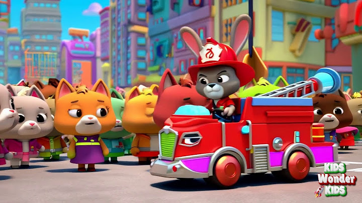 🚒🐰 Ronnie the Rabbit's Firefighter Adventure! Kids Song | Brave Heroes & Big Trucks!