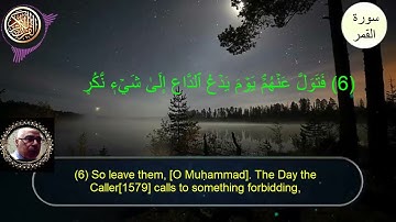 سورة القمر#Translate some understanding of the Holy Quran