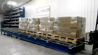 Push-Back Pallet Flow Low Profile, Deep-Lane Storage Solution | Mallard Manufacturing