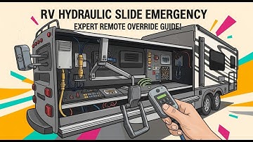 RV Hydraulic Slide & Jack Emergency Fix: Manual Override Guide!