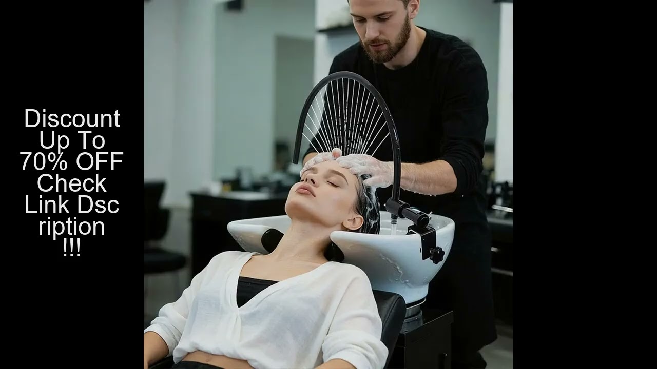 180 Degree Arc Design Head Spa Waterfall Frame Salon Spa Water Circulation Device For Shampoo Bed Bo