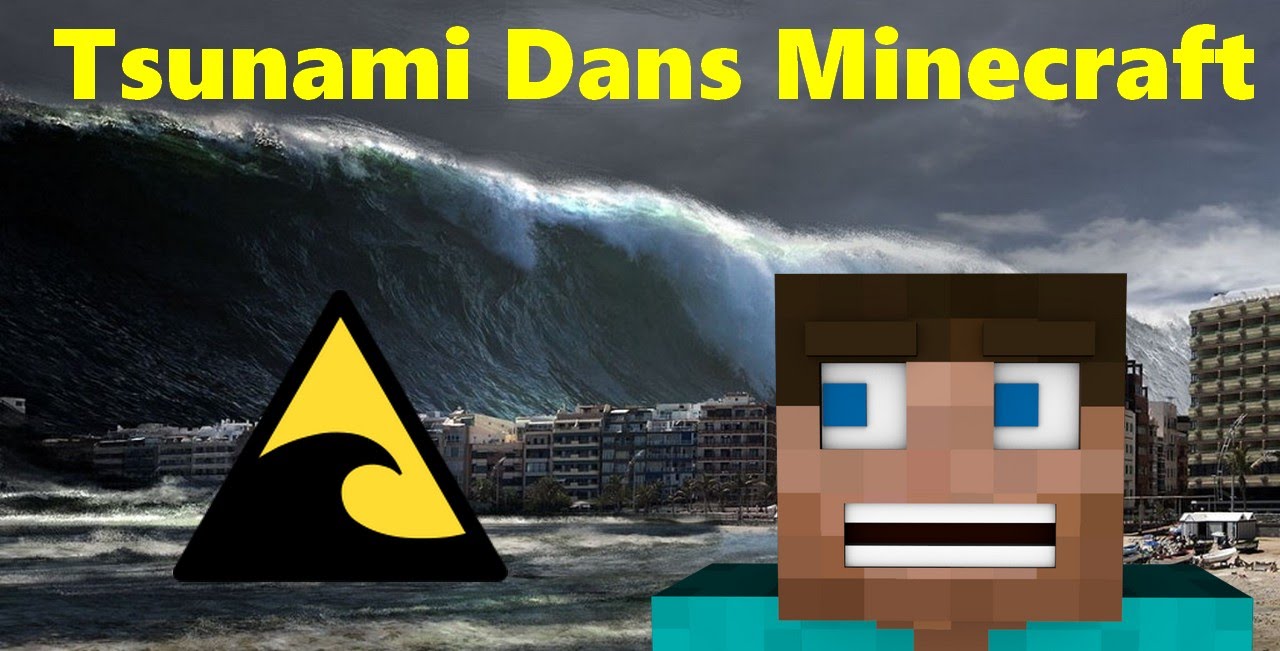 Faire un Tsunami sur Minecraft SANS MOD ! [HD] [FR] - YouTube