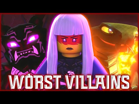 Top 5 Worst Ninjago Villains