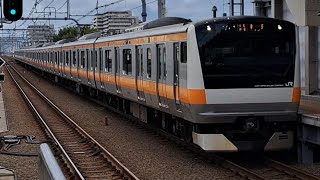 JR東日本中央線E233系H51編成中央特快東京行き武蔵境駅通過(2023/9/21)