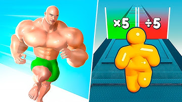 Tall Man Run | Muscle Rush 3D - All Levels Gameplay Android, IOS - NEW UPDATE APK!