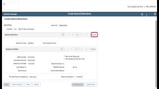 Reviewing the General Deductions Page PY382