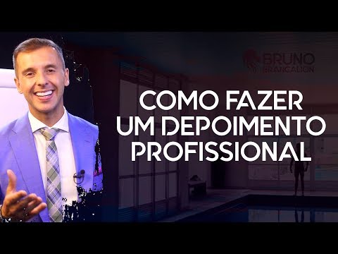 Vídeo: Como Escrever Um Bom Depoimento