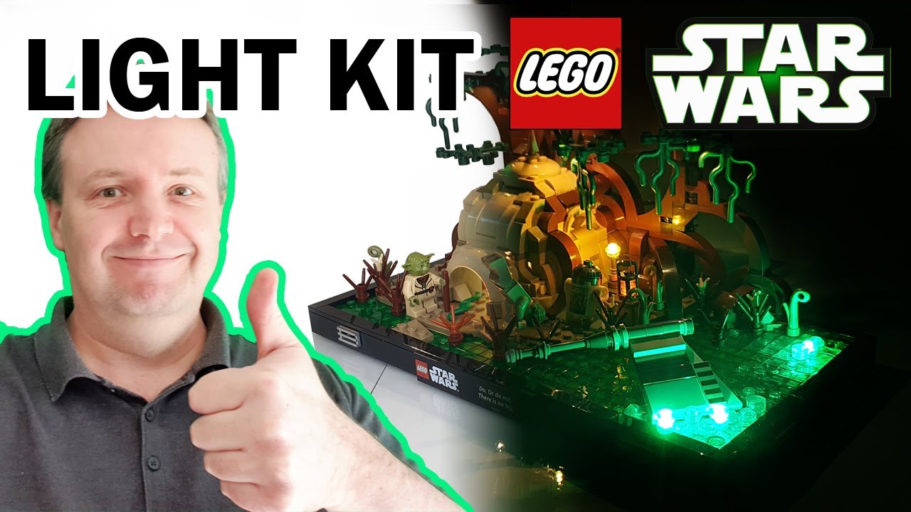 LEGO 75330 Dagobah Jedi Training Diorama Review – Lightailing