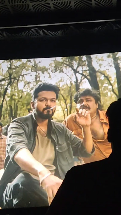 Leo Das entry scene theatre reaction | crazy response in theatre | #leo #shorts