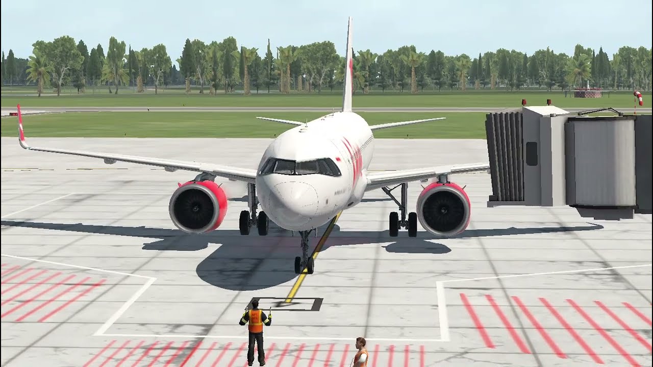 [XP11] Lion Air Airbus A320neo Parking at Sorong