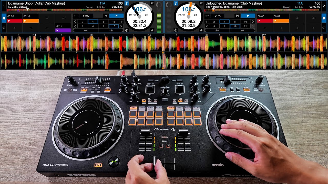 Pro DJ Does Spotify Top 40 Mix on $269 DDJ-REV1! - YouTube