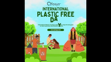 Say No to Plastic | International Plastic Bag Free Day | QFOSYS Environmental Awareness Campaign