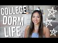 HOW TO SURVIVE COLLEGE DORM LIFE!! // TIPS AND PERKS OF LIVING IN A DORM