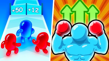 Join Blob Clash 3D | Runner Up - Gameplay Walkthrough Max Levels (Part 1)