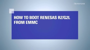How to Boot from the eMMc